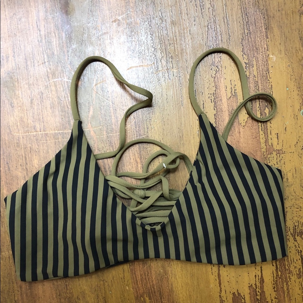 Boys & Arrows Jackson Bikini Top NWOT